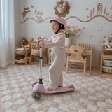 MHH 3 Wheel Folding Scooter - Rose Pink