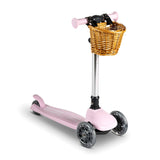 MHH 3 Wheel Folding Scooter - Rose Pink