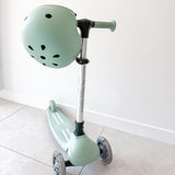 MHH 3 Wheel Folding Scooter - Sage Green