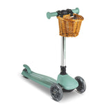 MHH 3 Wheel Folding Scooter - Sage Green