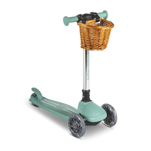 MHH 3 Wheel Folding Scooter - Sage Green