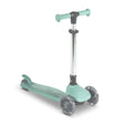 MHH 3 Wheel Folding Scooter - Sage Green