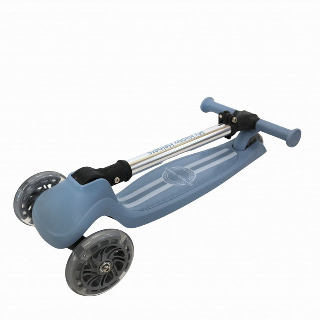 MHH 3 Wheel Folding Scooter - Slate Blue