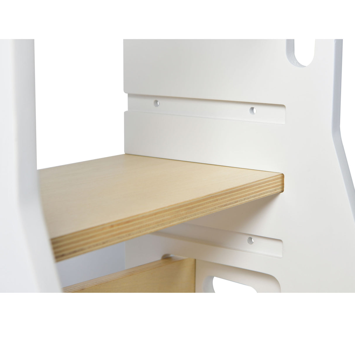 MHH Learning Tower & Step Stool - White Varnish