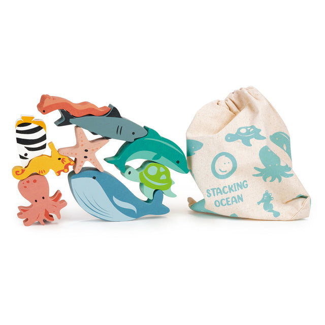 Happy Stacking Ocean Set & Bag