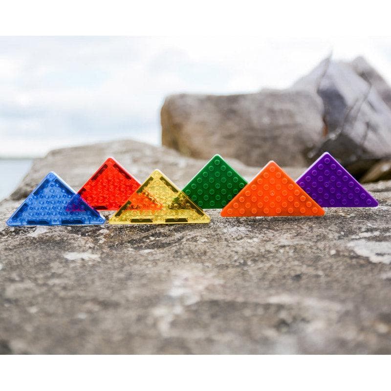 Magbrix 12pcs Right Angle Triangle Pack-Construction Play-My Happy Helpers