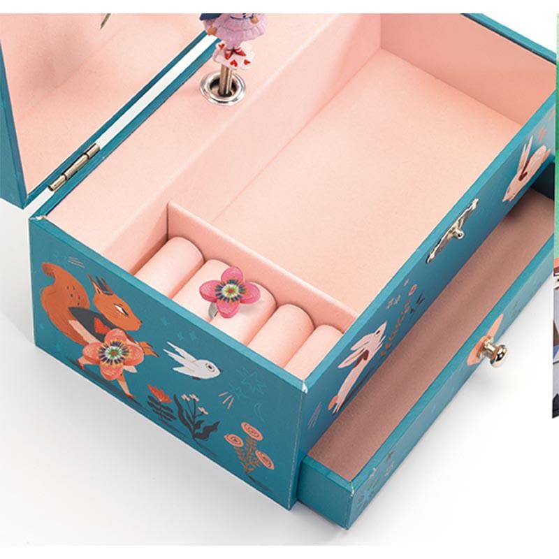 Close-up detail of the Magic Melody Music Box