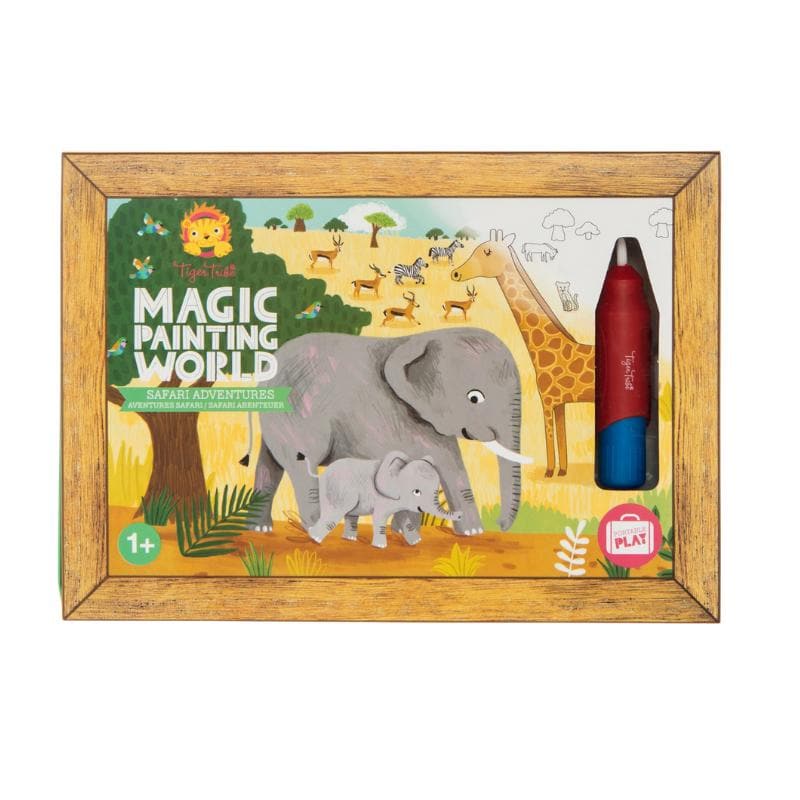 Close-up detail of the Magic Painting World - Safari Adventures