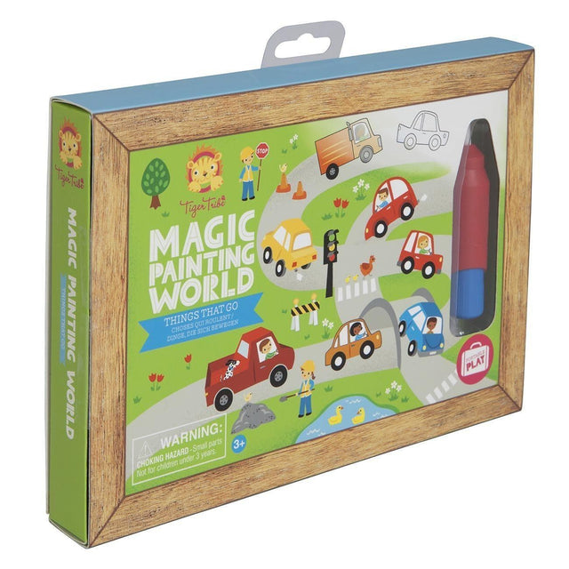 Magic Painting World - Things that Go-Creative Play & Crafts-My Happy Helpers