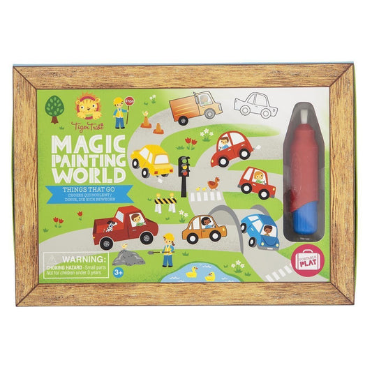 Magic Painting World - Things that Go-Creative Play & Crafts-My Happy Helpers