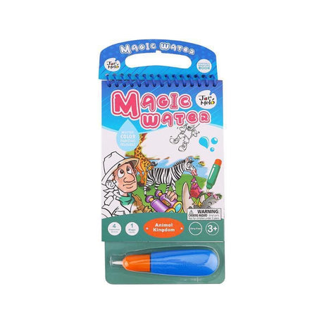 Magic Water Coloring Pad - Animal Kingdom-Creative Play & Crafts-My Happy Helpers