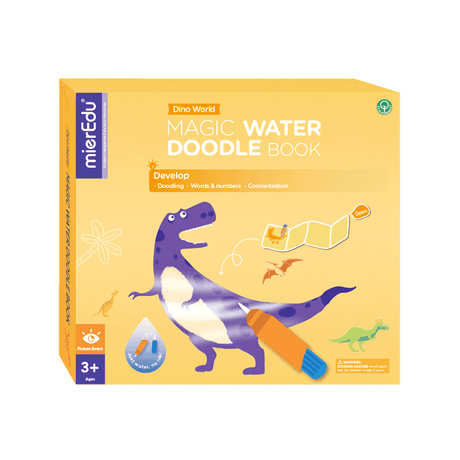 Magic Water Doodle Book - Dino World-Creative Play & Crafts-My Happy Helpers