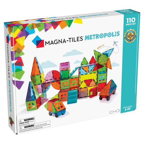 Magna-tiles - Metropolis 110 Piece Set