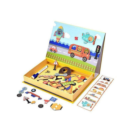 Magnetic Art Case - Vehicles-Educational Play-My Happy Helpers
