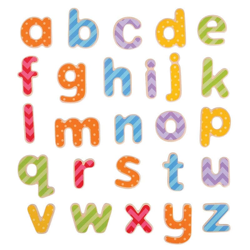 Bigjigs Magnetic Letters Lowercase educational toy – the fridge becomes a classroom
