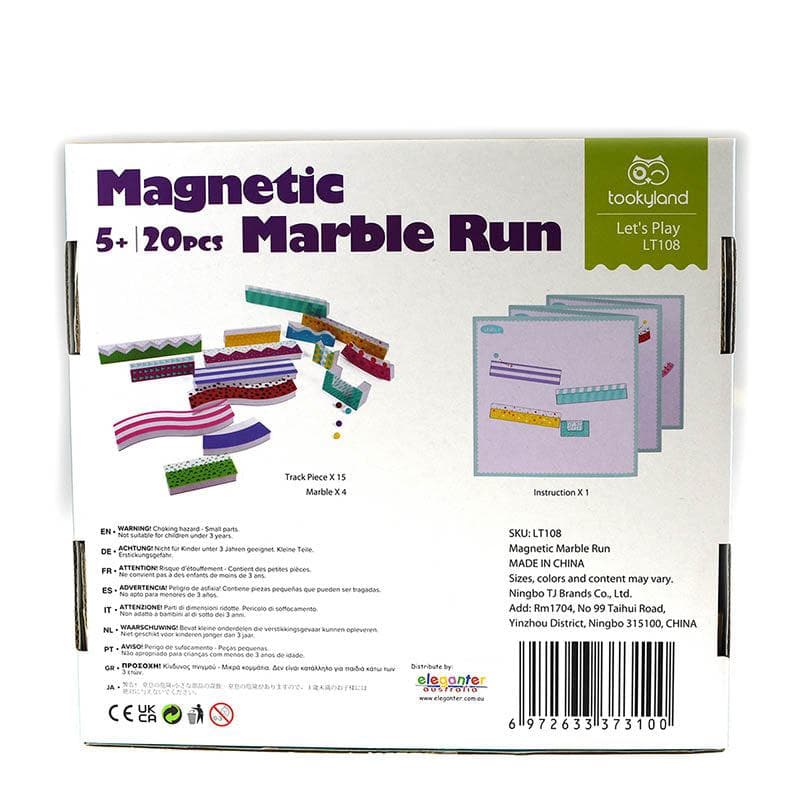 Magnetic Marble Run-Building Toys-My Happy Helpers