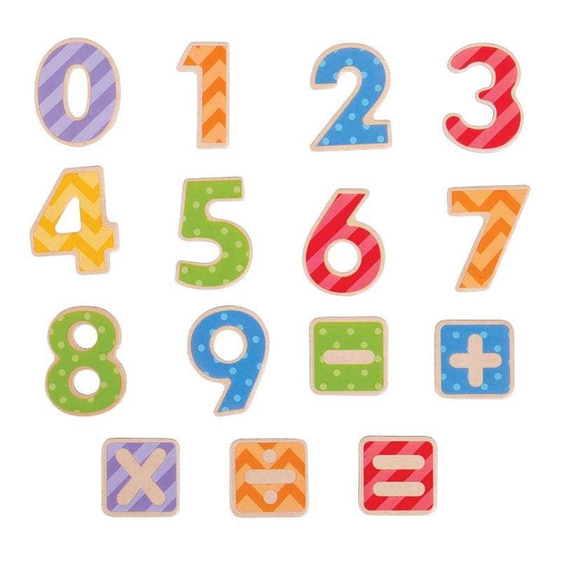 Bigjigs Magnetic Numbers educational toy – maths, stuck to the fridge