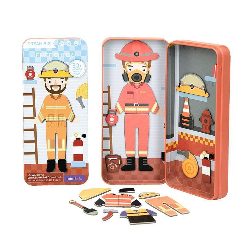 Magnetic Puzzle Box - Firefighter