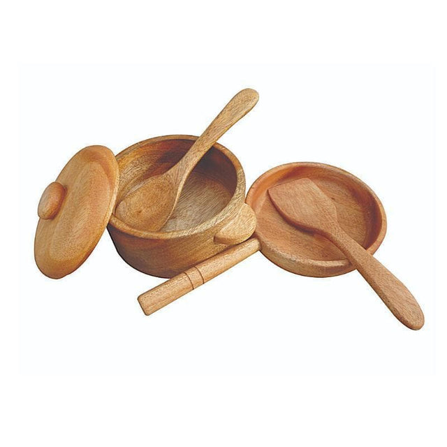 Mahogany Pot and Pan Set