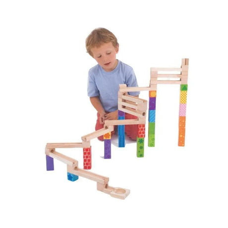 Bigjigs Marble Run - Wooden from the Bigjigs range of children's toys