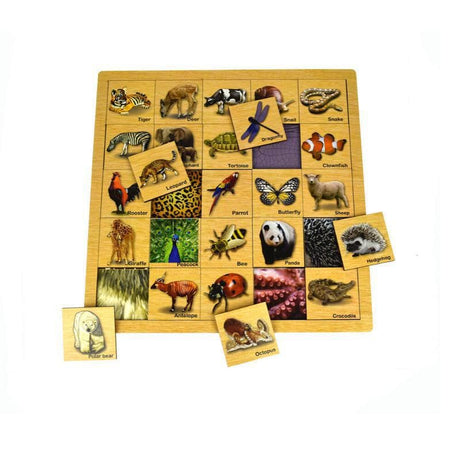 Matching Puzzle Animal Skin-Educational Play-My Happy Helpers
