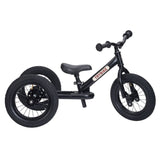 Matte Black Steel Trybike with Black Seat & Grips