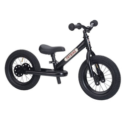 Matte Black Steel Trybike with Black Seat & Grips