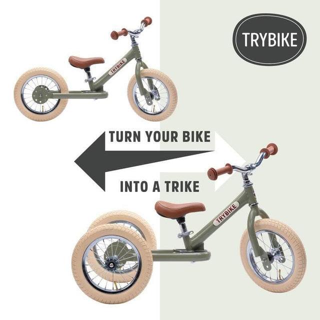 Matte Green Vintage Trybike
