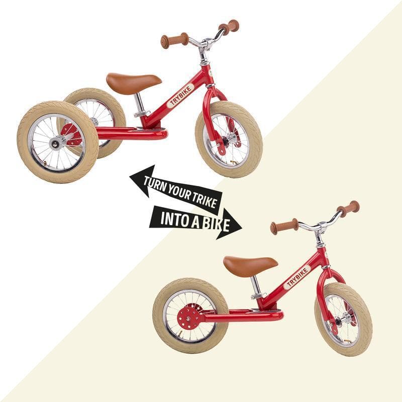 Matte Red Vintage Trybike