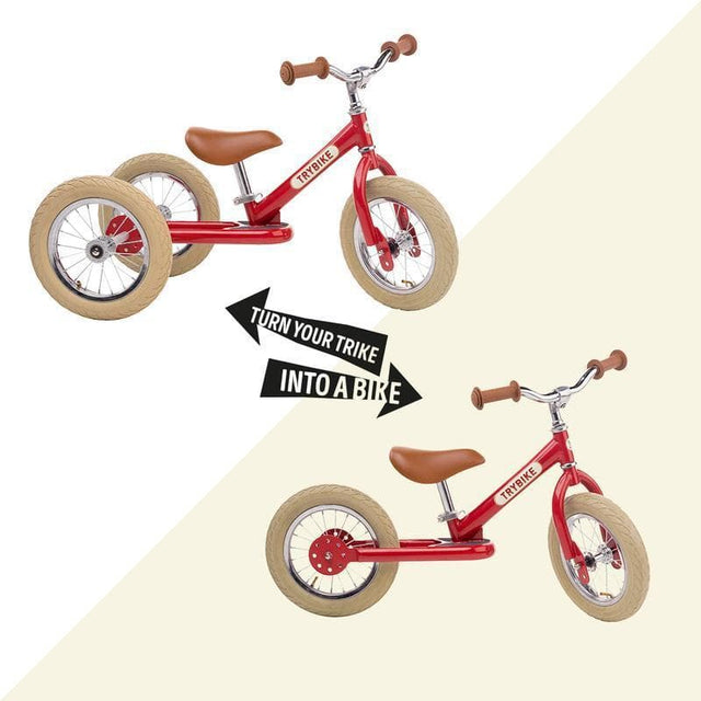 Matte Red Vintage Trybike