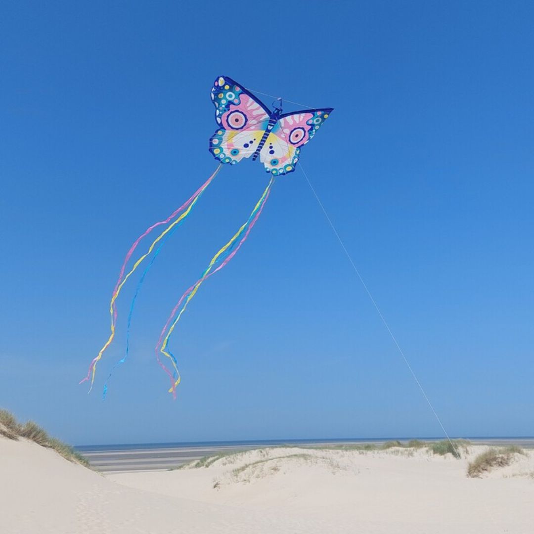 Close-up detail of the Maxi Butterfly Kite