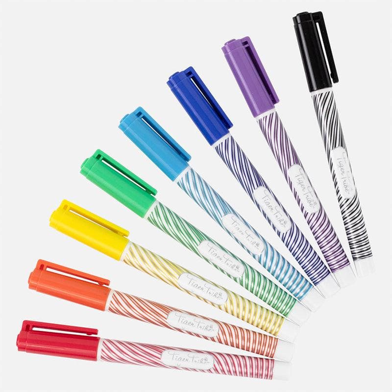 Close-up detail of the Metallic Outliners