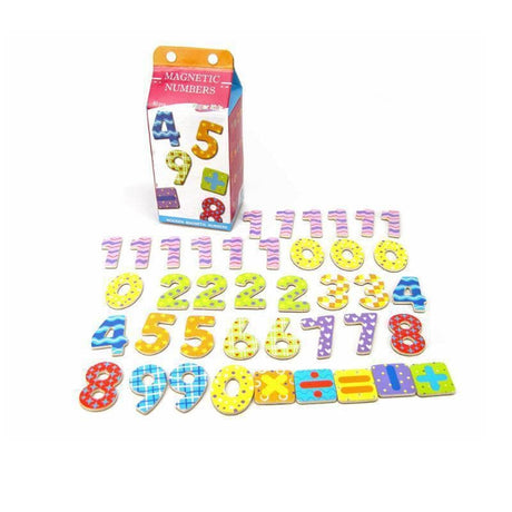 Milk Carton Magnetic Number-Educational Play-My Happy Helpers
