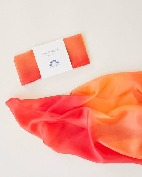 Mini Enchanted Playsilks: Fire