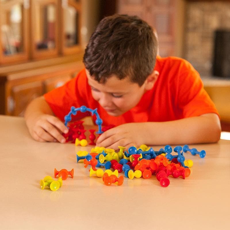 Close-up detail of the Mini Squigz