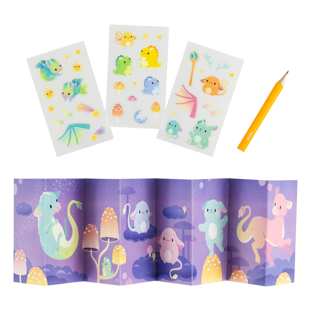 Close-up detail of the Mini Transfer Magic - Enchanted Creatures