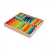 Mixed Block Tray Rainbow