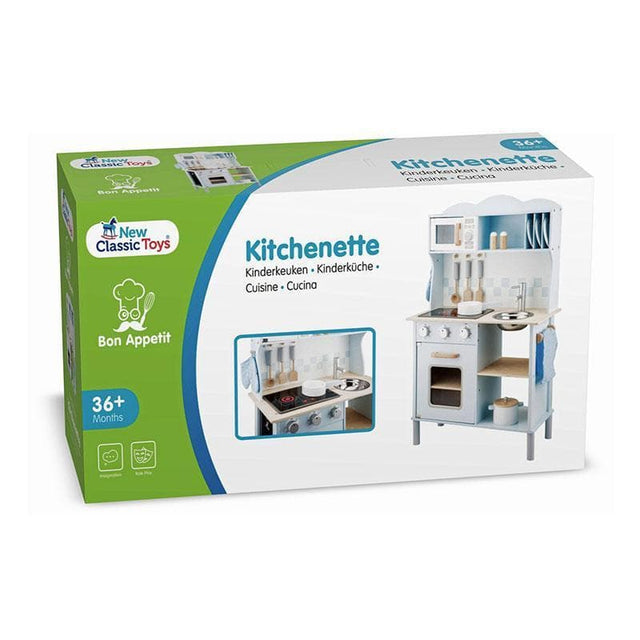 Modern Kitchenette - Blue-Kitchen Play-My Happy Helpers