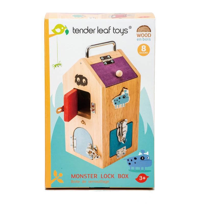 Monster Lock Box-Educational Play-My Happy Helpers