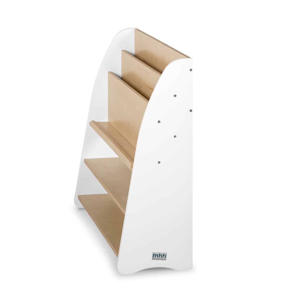 Montessori 2:1 Bookshelf - White Birch