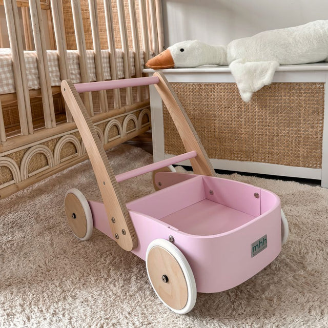 Montessori Baby Walker - Rose Pink