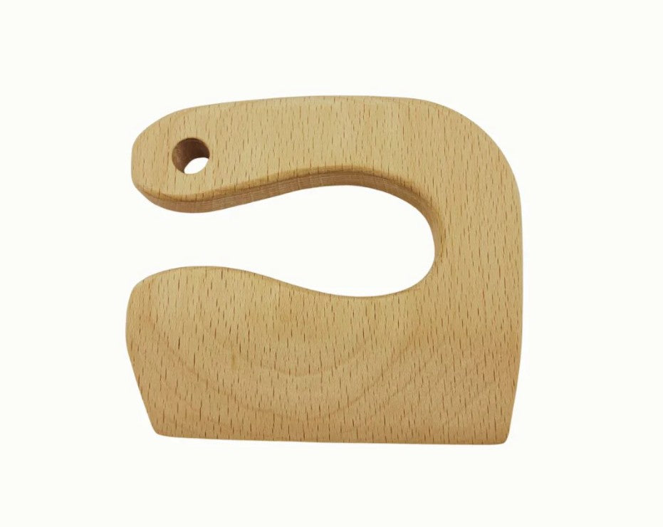 Montessori Child Safe Wooden Cutting Knife