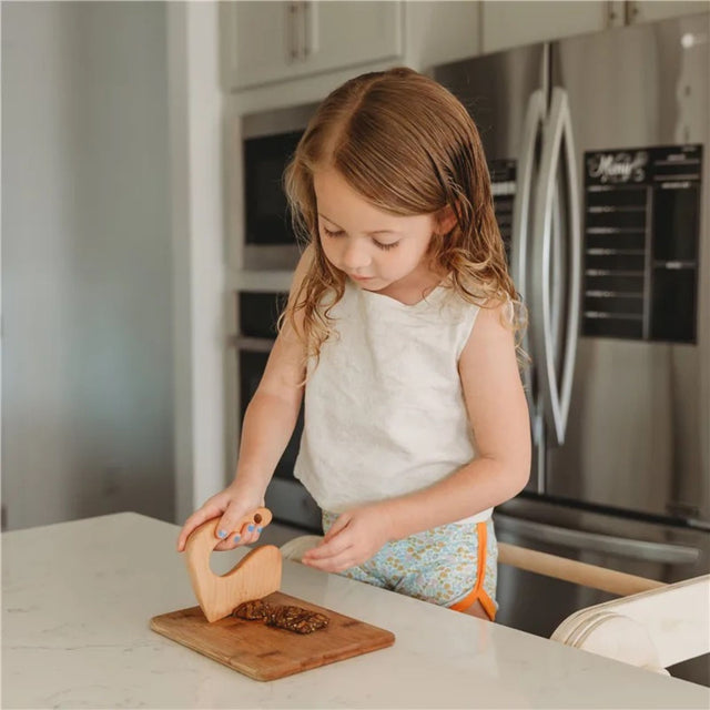 Montessori Child Safe Wooden Cutting Knife