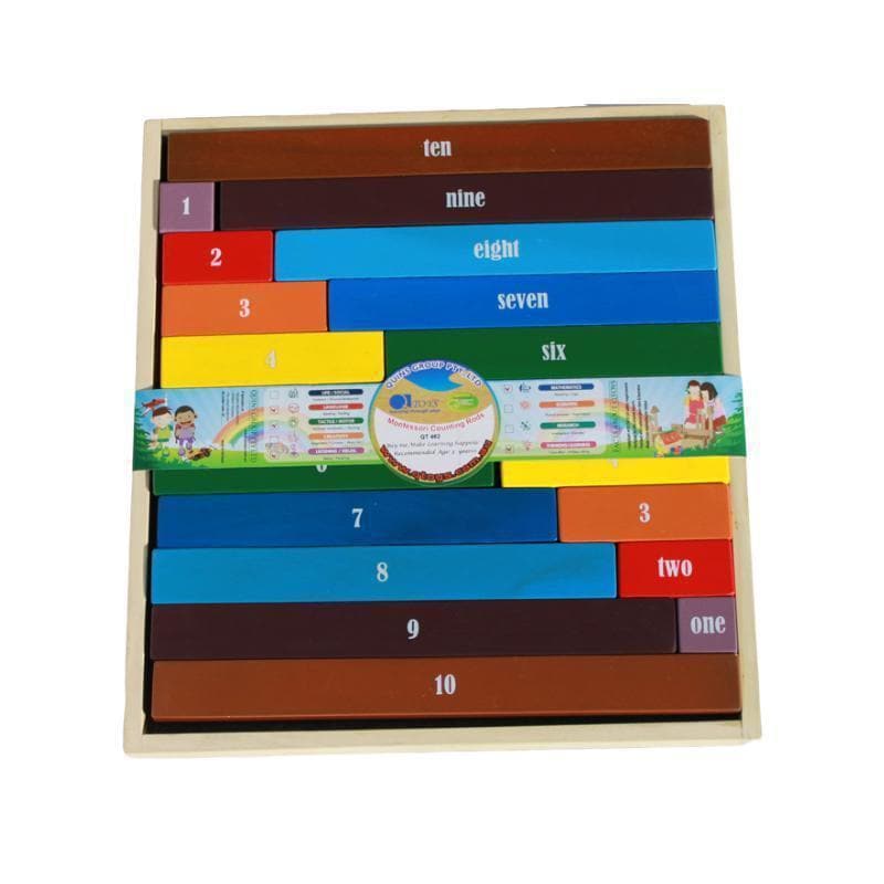 Qtoys Montessori Counting Rods | My Happy Helpers