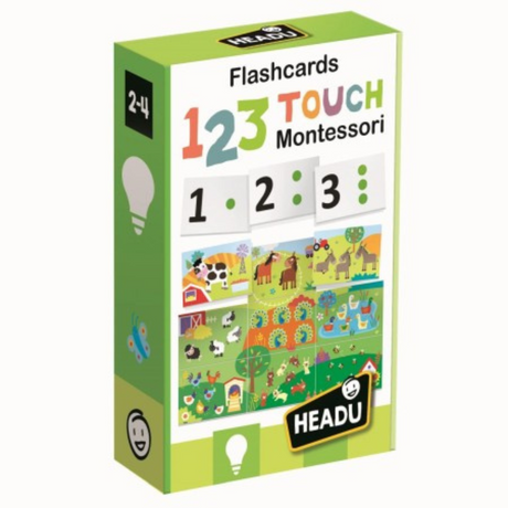 Montessori Flashcards 123 Touch-My Happy Helpers