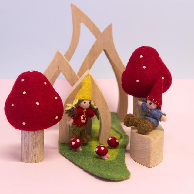 Mushroom Adventure Play Scene-Small World Play-My Happy Helpers