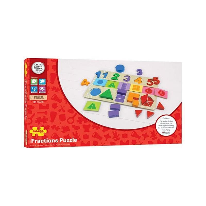 My First Fractions Puzzle-Educational Play-My Happy Helpers
