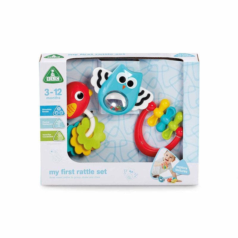 My First Rattle Set - Chick & Owl