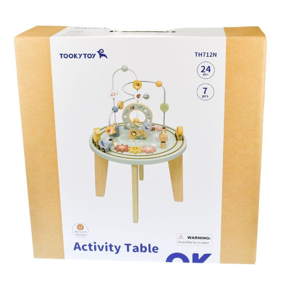 My Forest Friends Round Activity Table