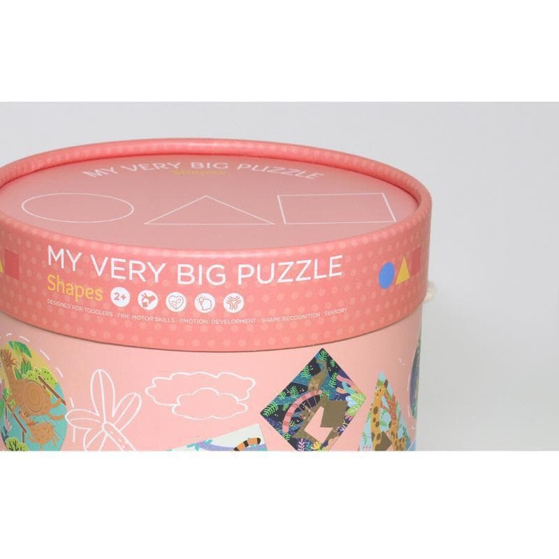 My Very Big Puzzle - Shapes-Educational Play-My Happy Helpers